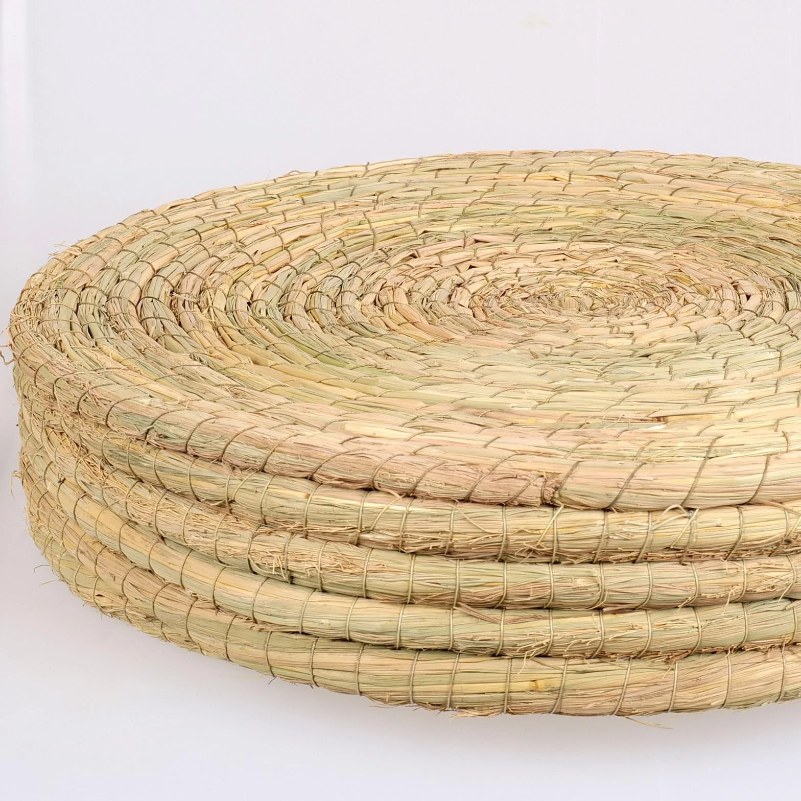 Cible en paille 50 cm pour le sport à l'arc | Cible de paille traditionnelle avec 5 anneaux | Différentes épaisseurs