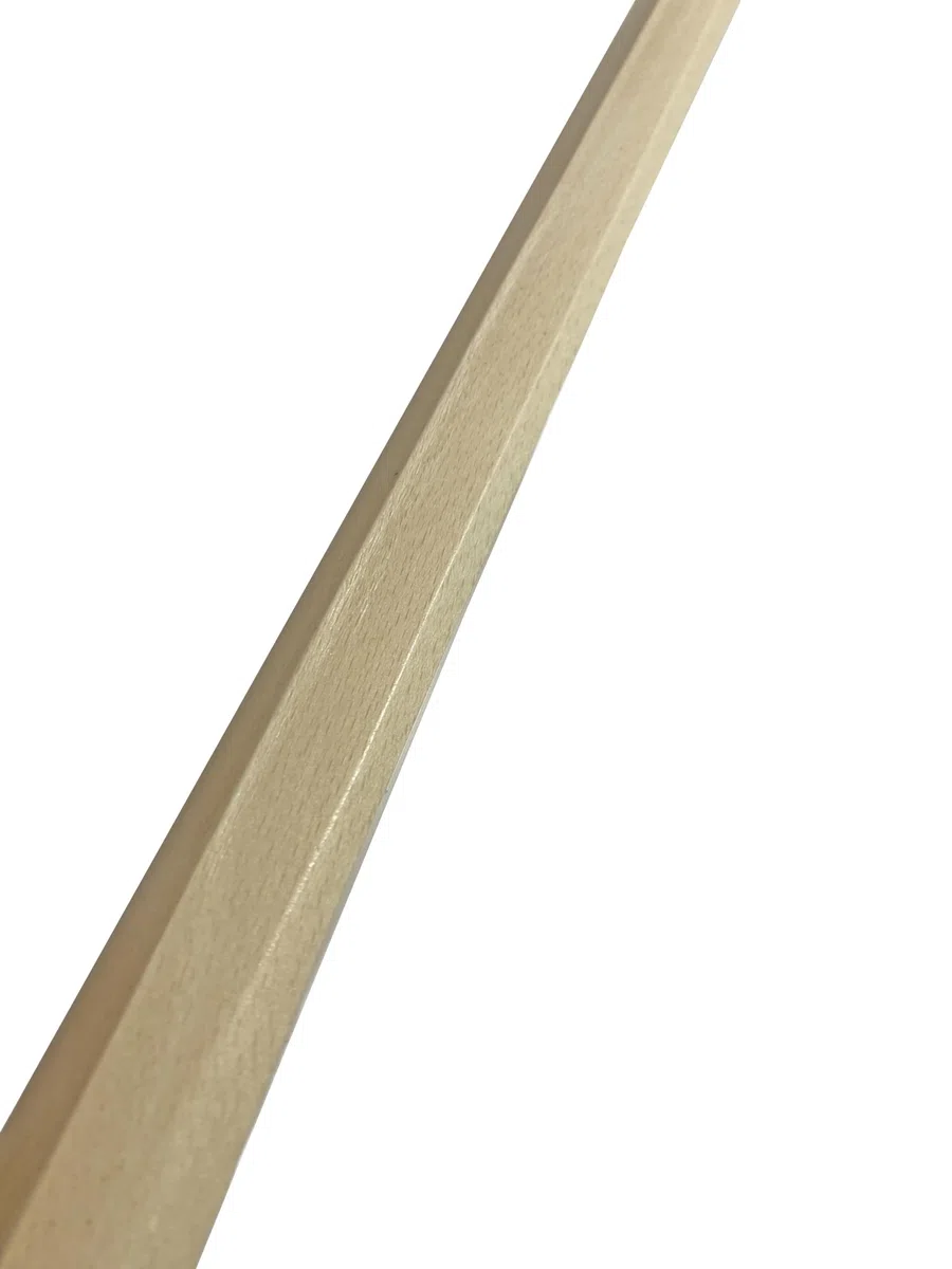 Bokken - Épée japonaise en bois clair - 101 cm - Avec Tsuba - Pour l'entraînement Aikido Kobudo - Pour arts martiaux