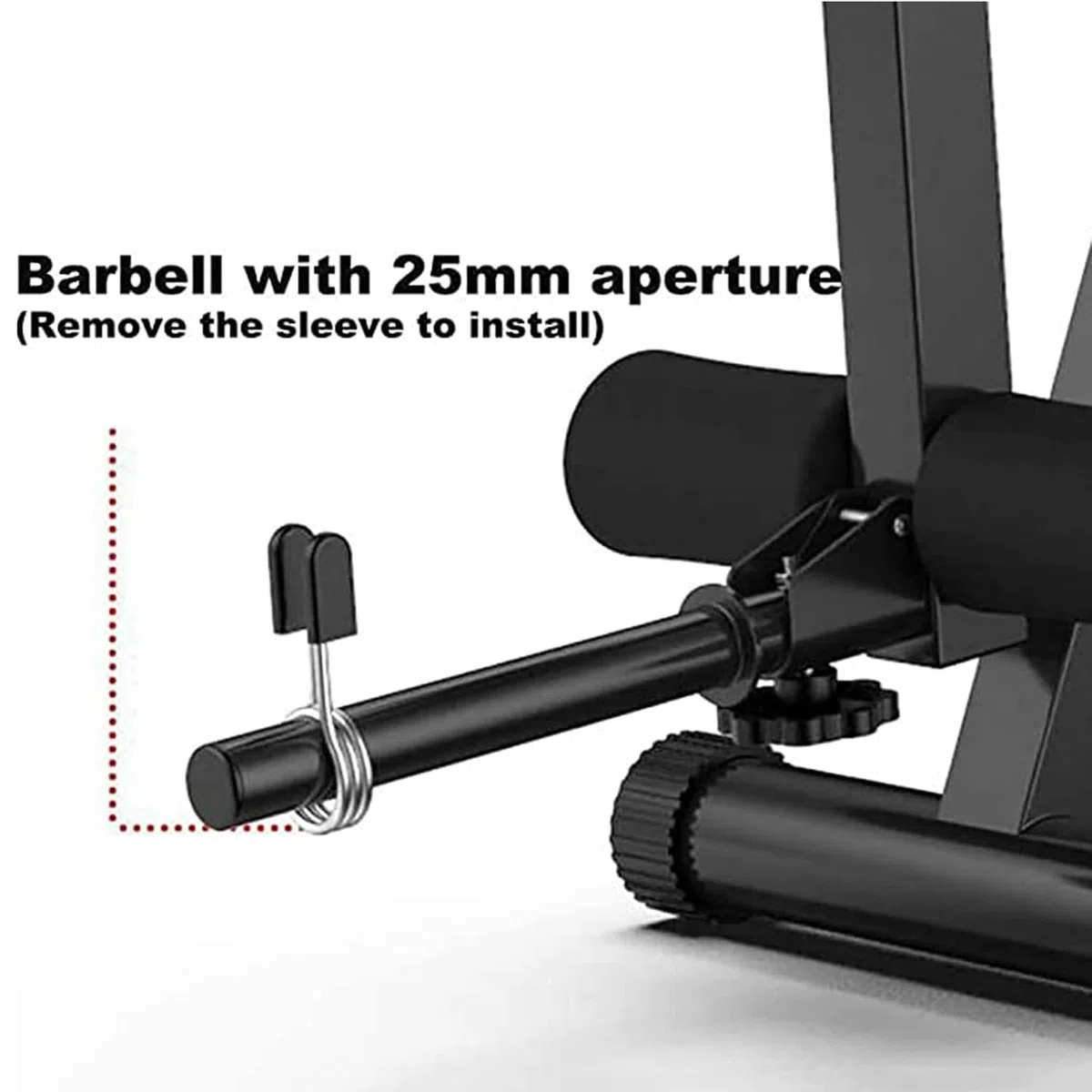 Banc de Musculation Multifonctions Pliable,avec Leg Extension Machine,Universel Banc à haltères Exercices abdominaux Exercices, Banc d’entraînement pour Tout Le Corps