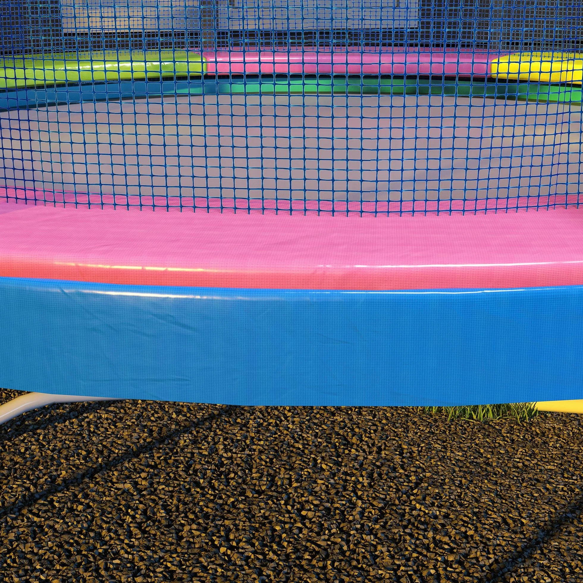 SPORTNOW Bâche de Protection pour Trampoline Ø 244-305 cm Résistant aux UV Anti-déchirure