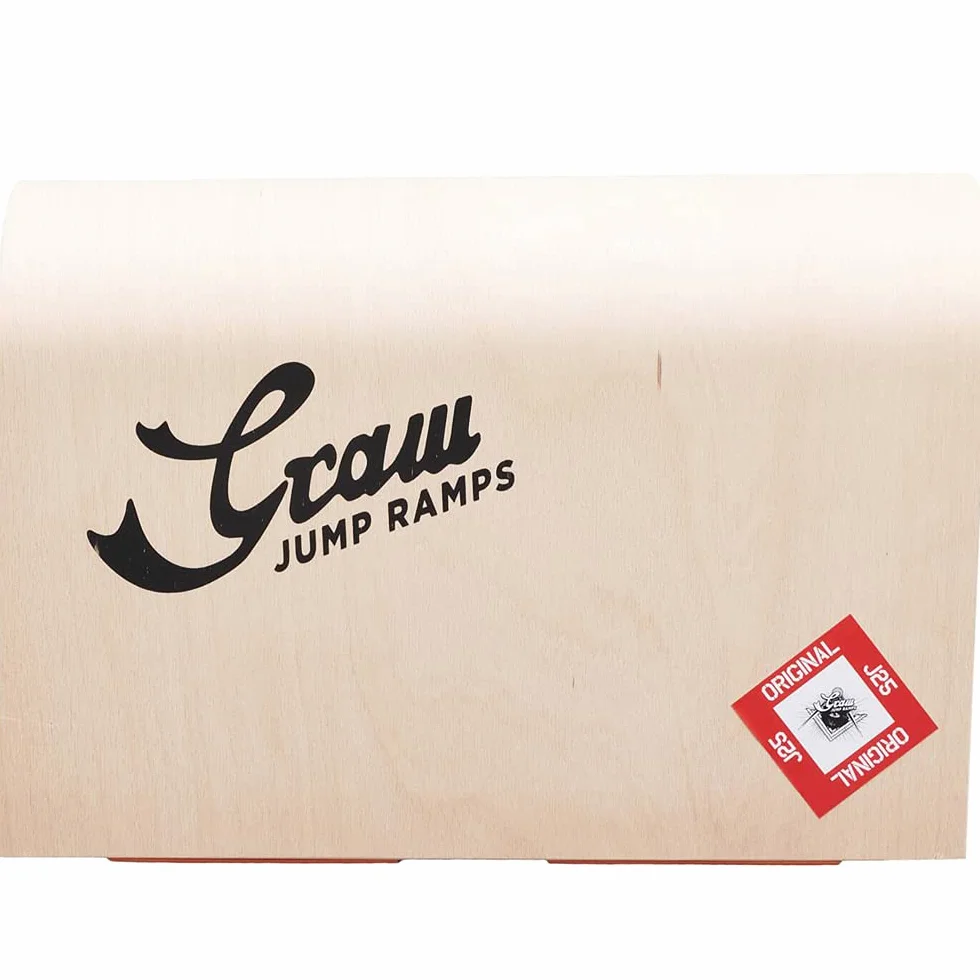Graw Rampe de Saut (hêtre) Jeunesse Unisexe, Bois Naturel 85 x 50 x 25 cm