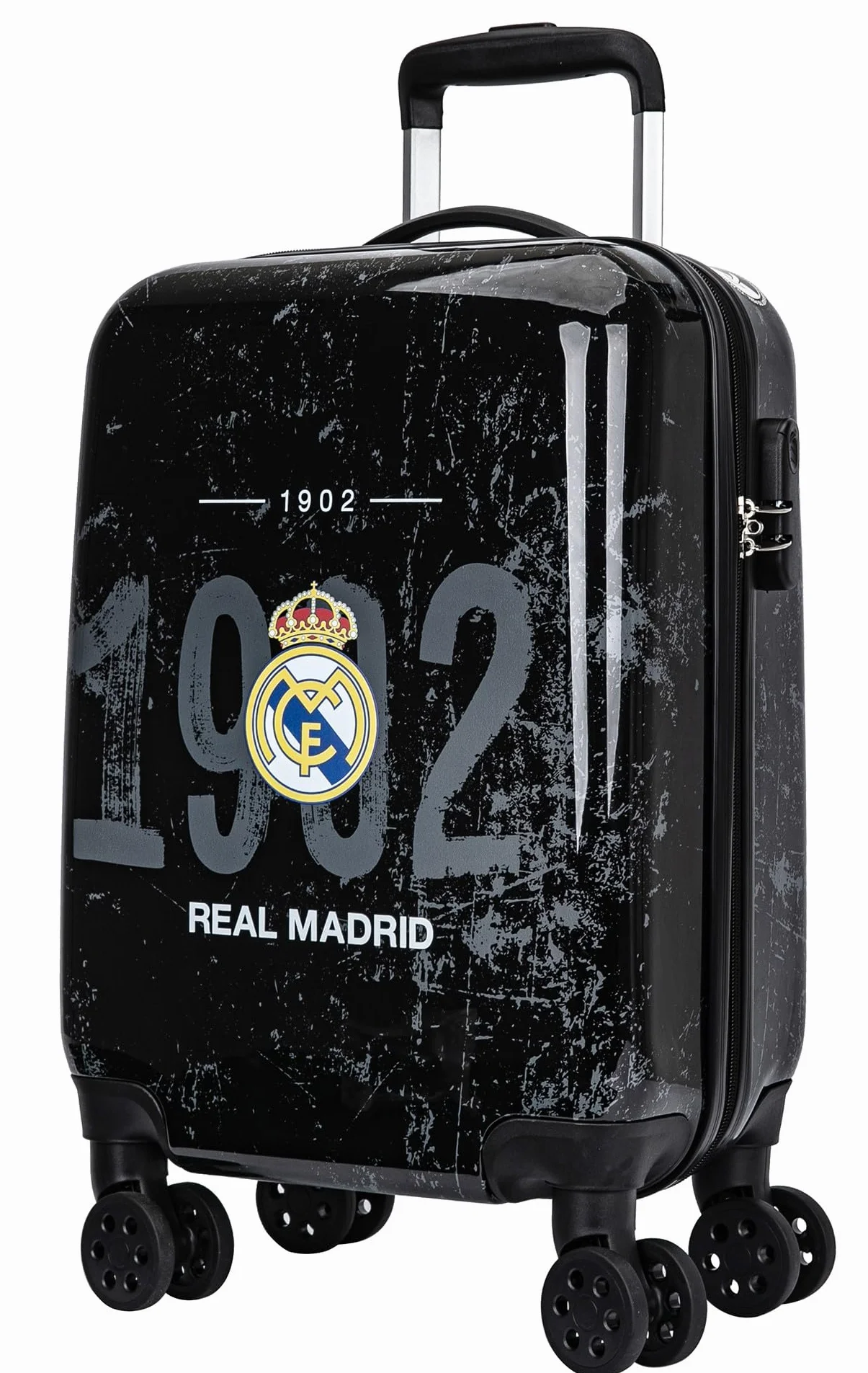 Real Madrid Valise Cabine Real - Collection Officielle 19 Pouces