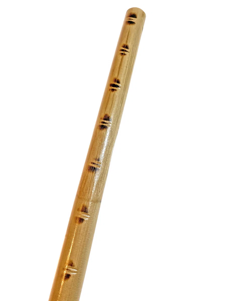 Lot de 10 bâtons Escrima - Style tigre - 65 cm - Bâtons en rotin - Entraînement d'armes Arnis Kali
