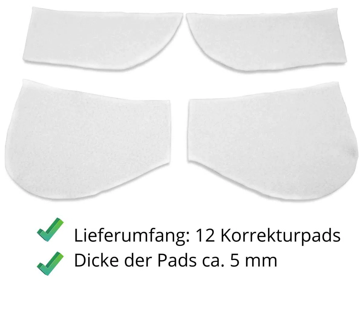 AMKA Correction Pad + 12 Couches de Selle pour réglage de la Selle