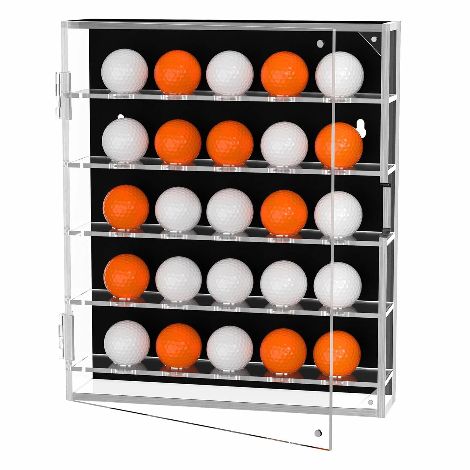 Fenteer Présentoir pour 25 Balles de Golf et de Tennis de Table