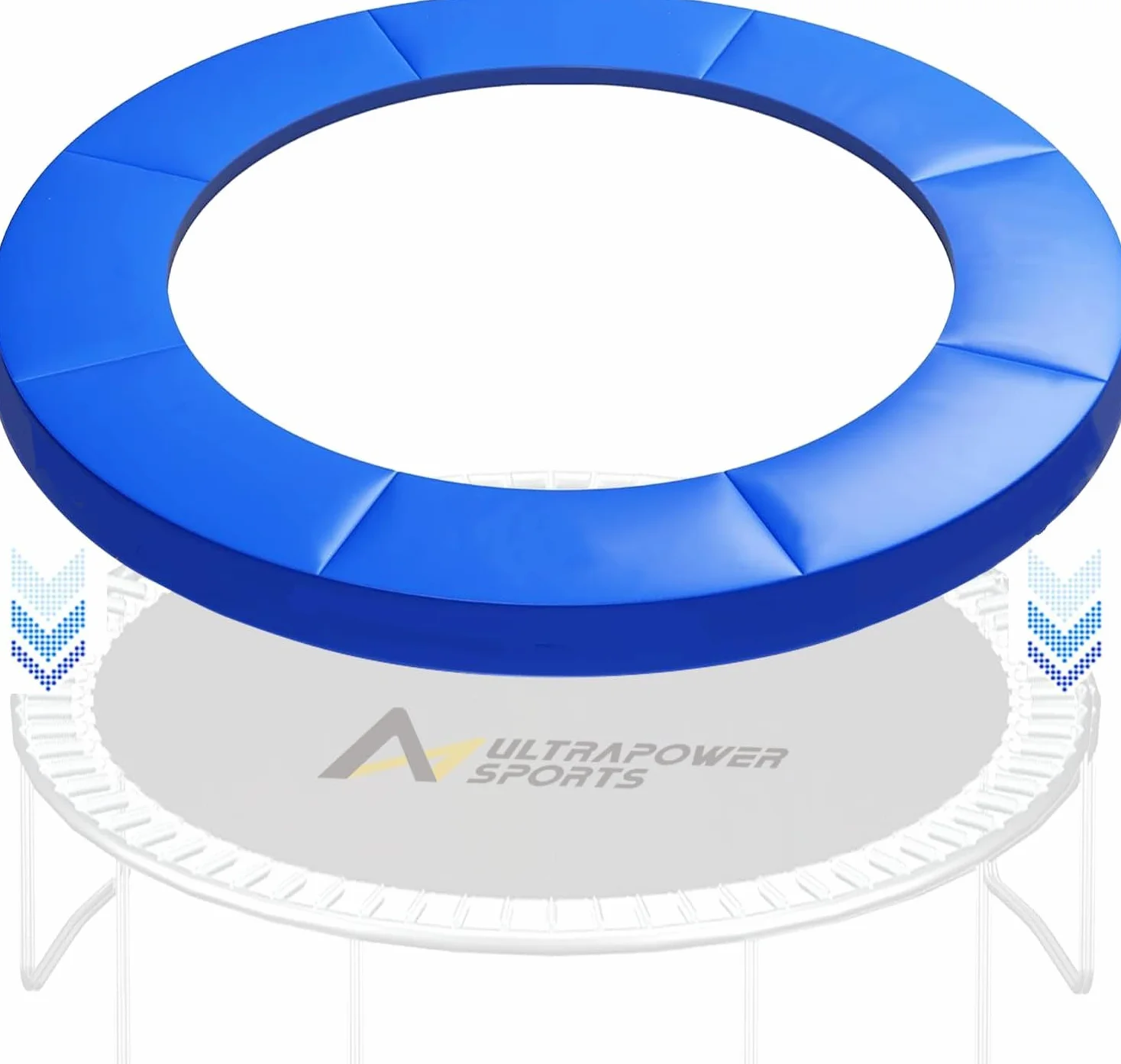 Coussin de Protection de Trampoline, Ø 244 305 366 427 cm, Coussin de SÉcuritÉ de Remplacement, RÉsistant aux Rayons UV Anti-dÉchirure Protection Bordure, Trampoline Couverture Rembourrage Multicolore