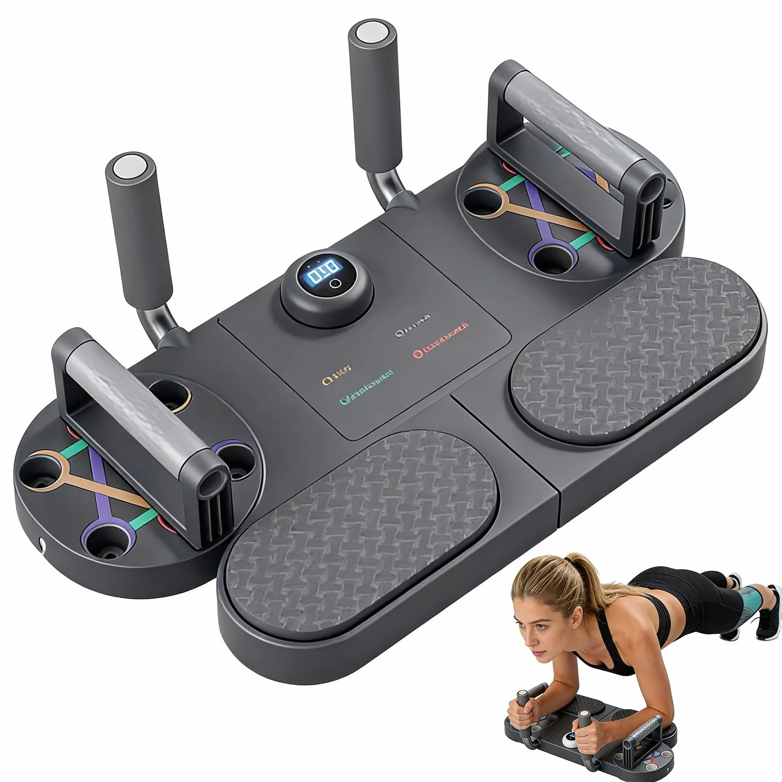 Hogar Pilates Equipment Planche de Pilates 6 en 1 Multifonction pour Fitness à la Maison