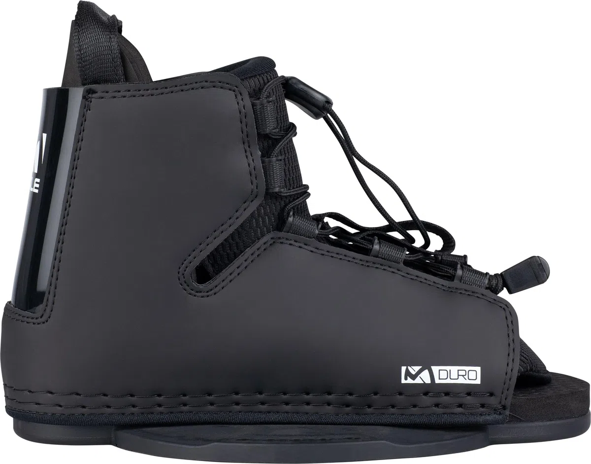 Mesle Duro Fixations pour Wakeboard, 30-45EU, débutants & avancés, Open Toe Boots, Grand réglage, Noir