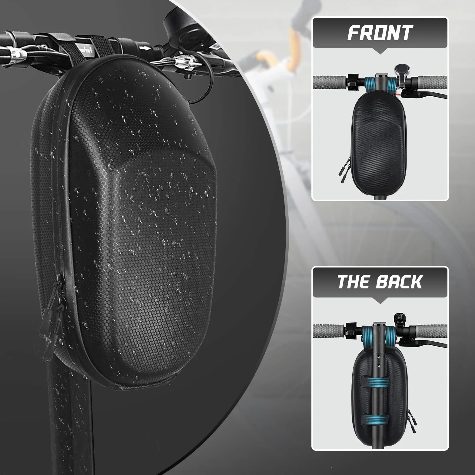 Antivol Trotinette Electrique, Cadenas Trotinette Electrique, 36.22inch Robuste Chaînes Antivol pour Scooter Electriques, avec Clés et Sac Etanche