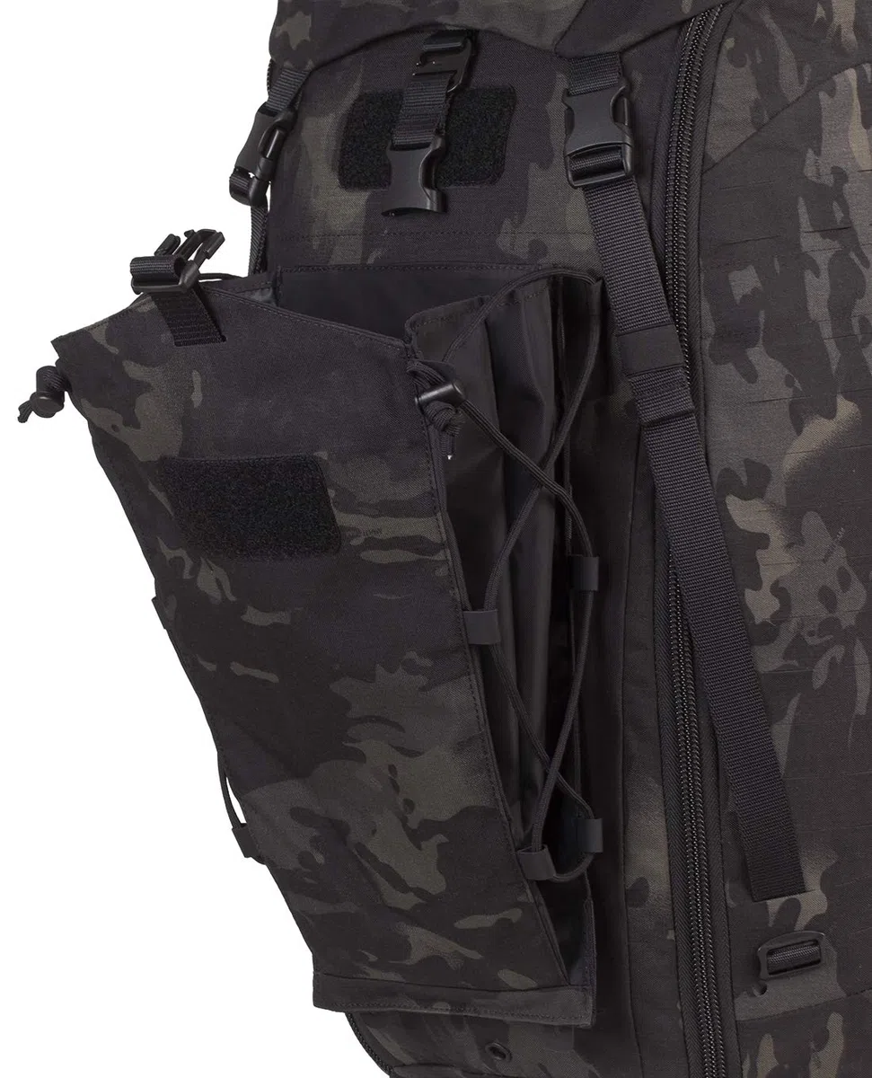 Tasmanian Tiger TT Modular Pack 45+ Sac à Dos Militaire Tactique Modulaire de Randonée avec Un Volume de 50 litres pour Le Trekking Camping Voyage 50L verrouillables