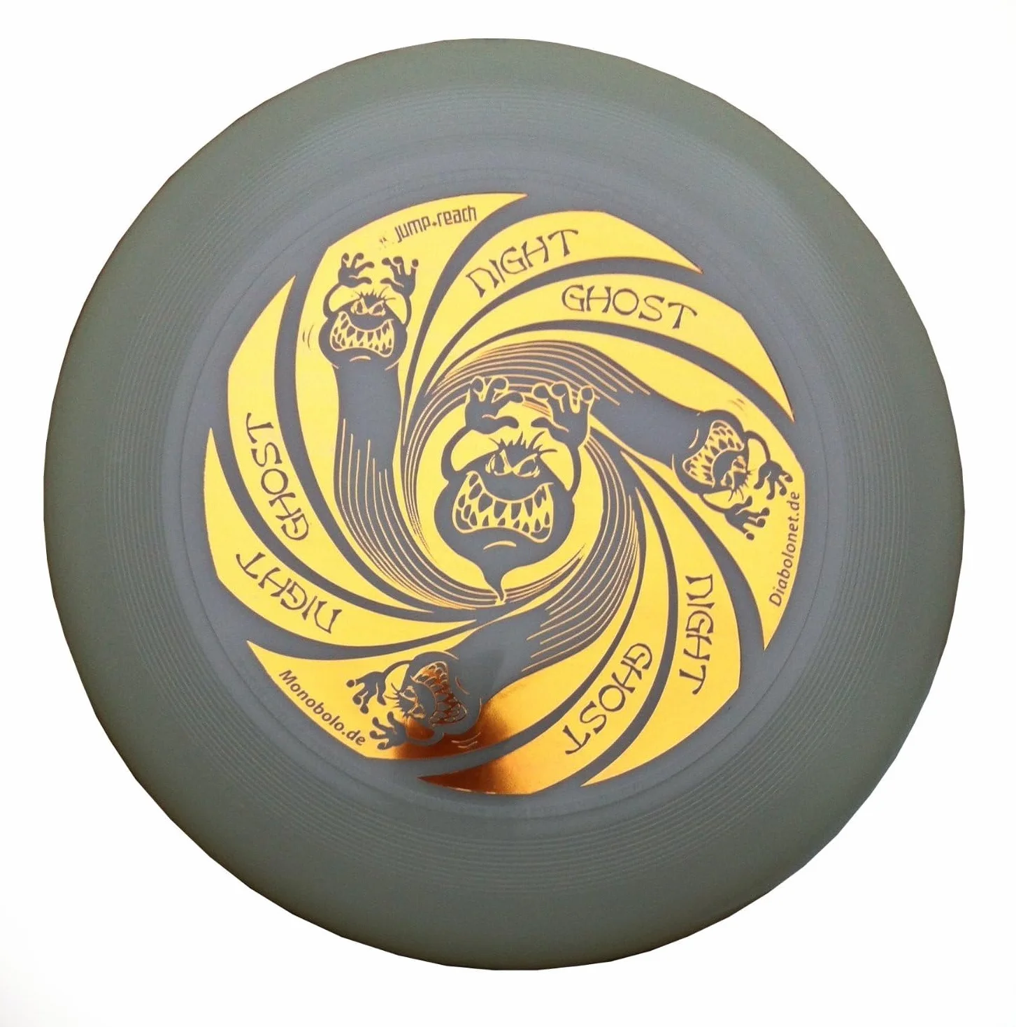 Discraft Ultimate Frisbee Ultra Star Ghost Night Glow cuivre métallique - Noctilucent