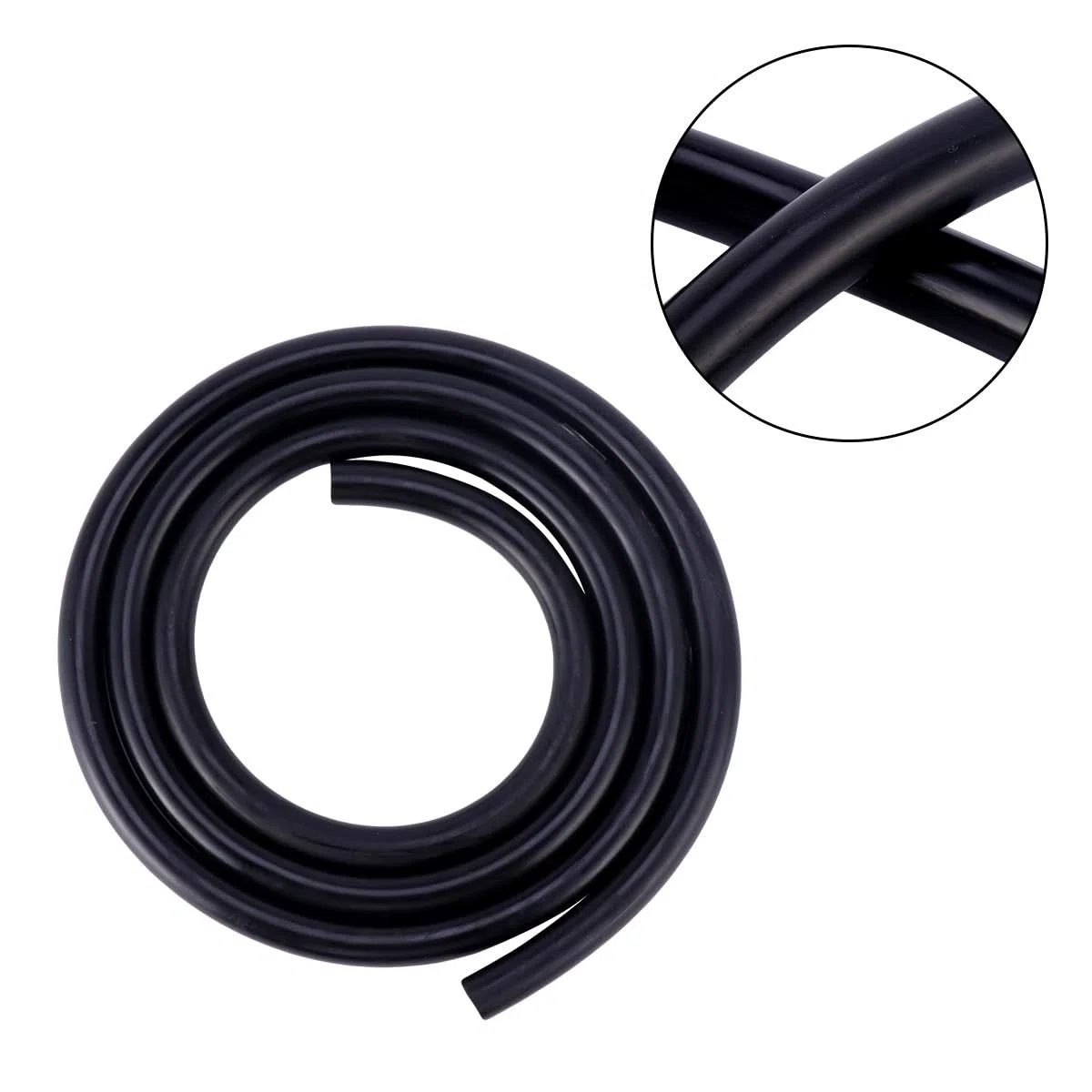 Accessoire Léger sous-Marine en de Latex Noir Chasse Naturel, Tube Élastique de 3x16 Mm de Pêche