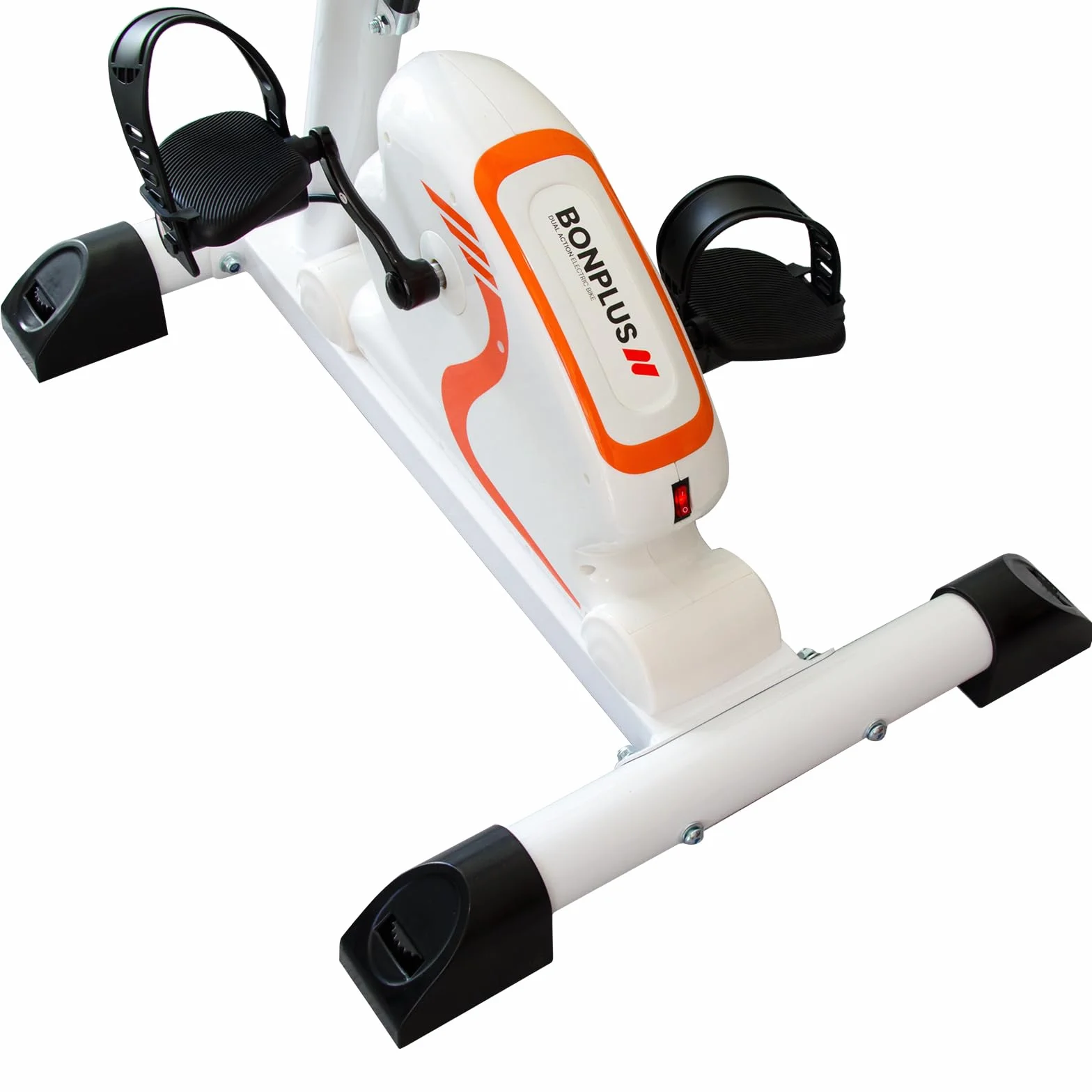 Mini-Vélo Double Pédalier Électrique Bras Jambes 12 Niveaux Vitesse 12 Programmes Pédales Bidirectionnelles