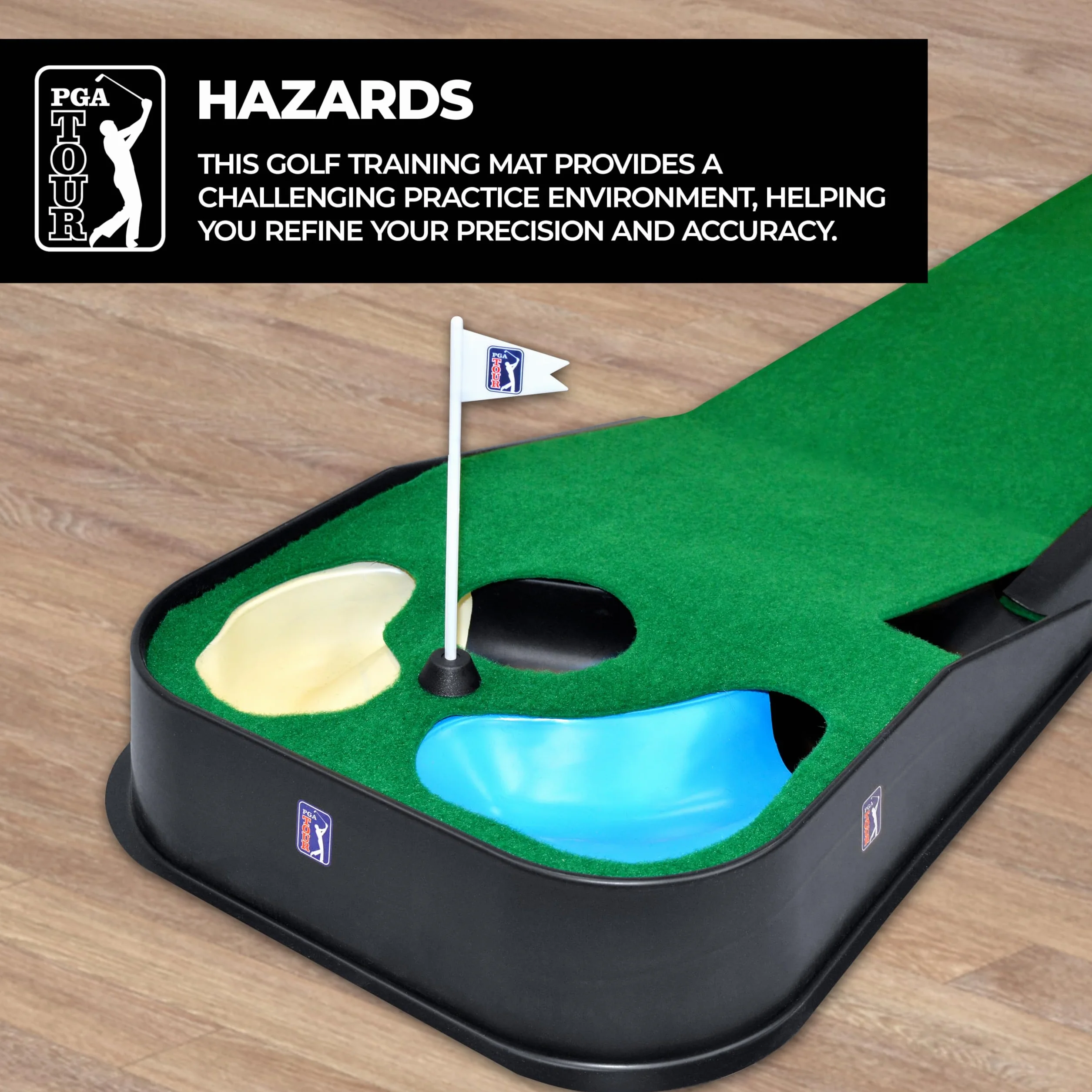 PGA Tour Indoor & Outdoor Golf Putting Mat
