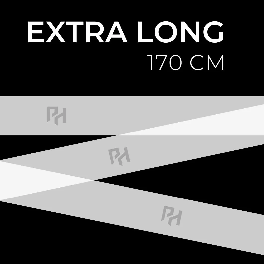 Poignées de hockey sur gazon en chamois Lot de 3 - Blanc 170 cm
