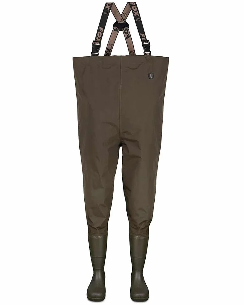 Fox Waders légers doublés Kaki 45 Waders pêche