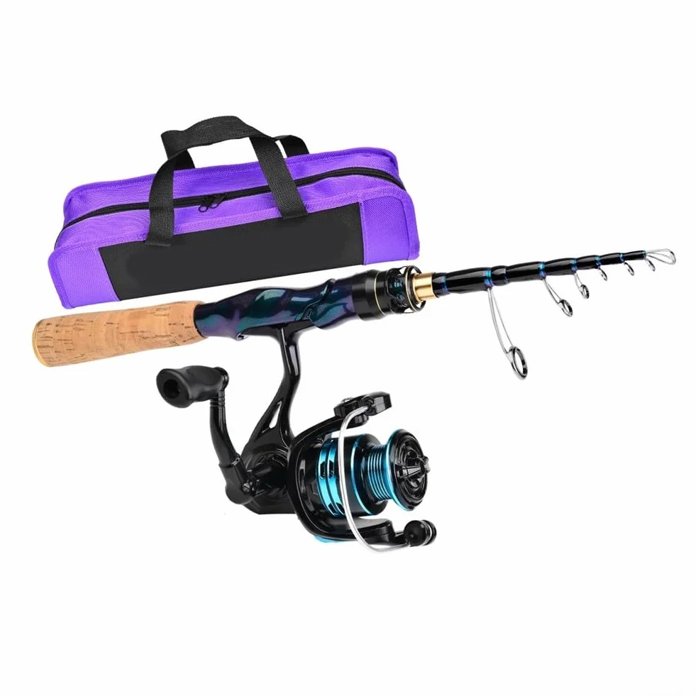 NexRen Moulinet de canne à pêche pour canne à pêche télescopique pour bateau de mer Surf Casting