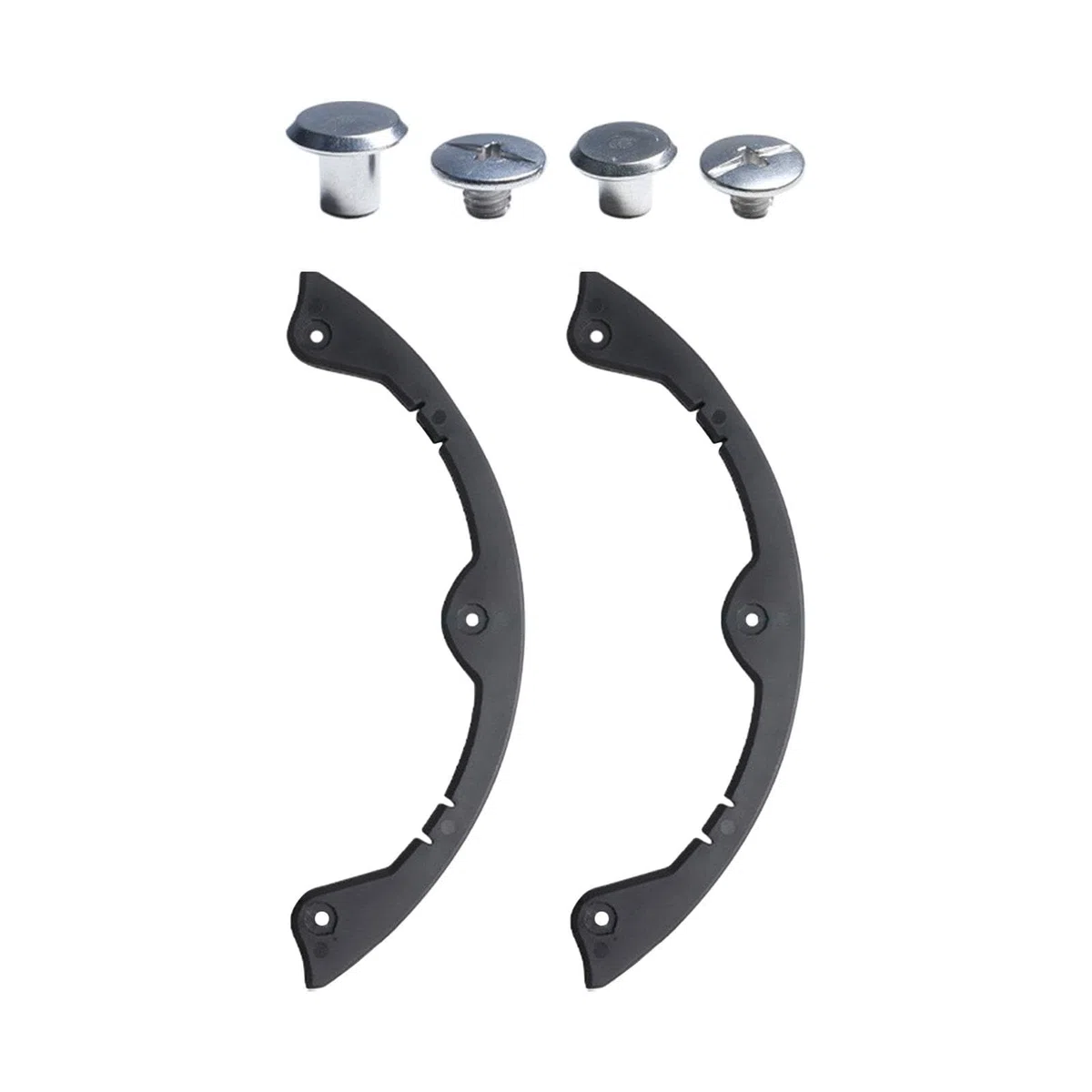 perfk Bande de Protection de Snowboard en Silicone, 2 pièces, Couverture de Bord, Garde de Pont de Planche à roulettes Standard
