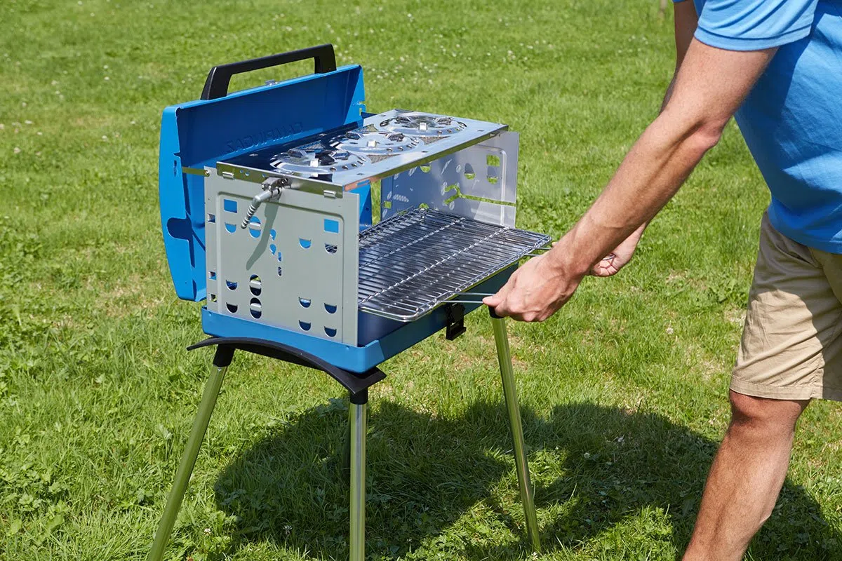 CAMPINGAZ Camping gaz Barbecue 200 SGR, Bleu/Argent