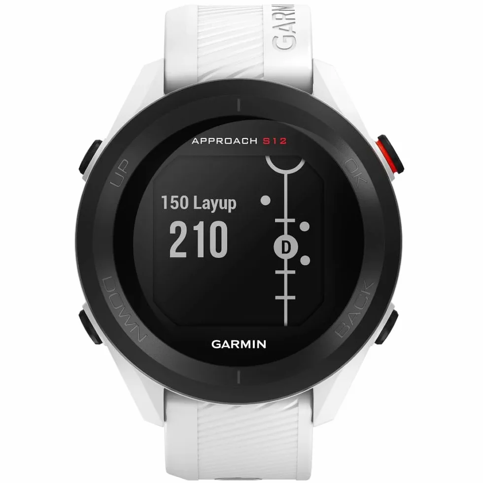 Garmin Approach S12 43 mm MIP Noir GPS (Satellite)